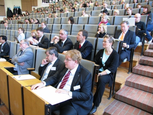 Plenarsitzung in der Westsächsischen Hochschule, Zwickau